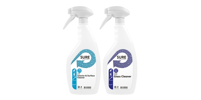 SpryBtl 0.75L Sure Glass&S.Cl. 6pc                                                                                                                                                                                                                        